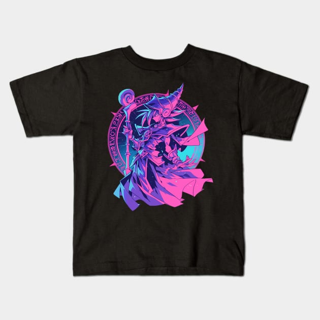 dark magician girl Kids T-Shirt by StevenBag